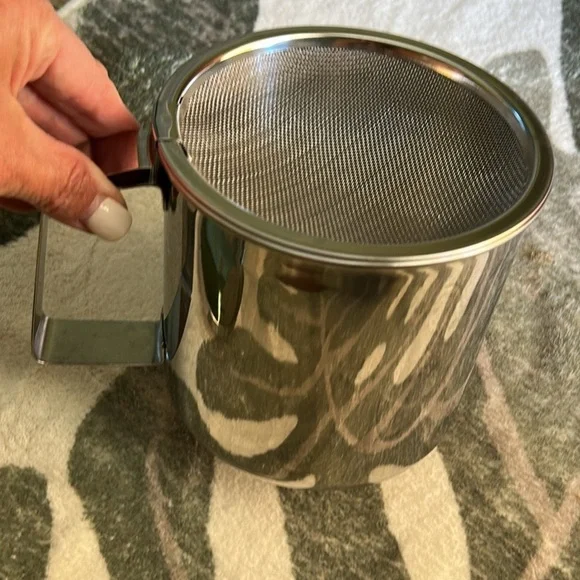 Stainless Steel Bacon Grease Container - Picture 3 of 3